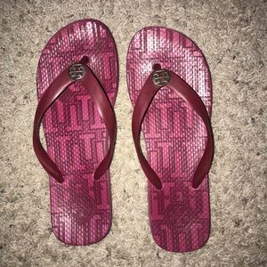 Tory Burch rubber flip flops